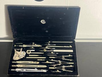 Meetinstrumenten (11) - kompas - 1950-1960, Antiek en Kunst