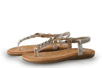 Dolcis Sandalen in maat 39 Goud, Vêtements | Femmes, Chaussures, Verzenden, Sandalen of Muiltjes
