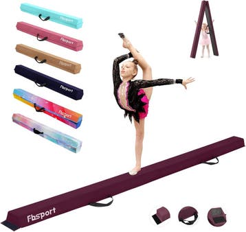FBSPORT Turnbalk 240cm | Tweede kansje | OP = OP, Sport en Fitness, Verzenden, Zo goed als nieuw, Paars, Overige typen