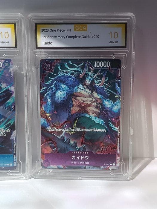One Piece - 4 Card - One Piece - Mixed Graded cards, Hobby en Vrije tijd, Verzamelkaartspellen | Overige