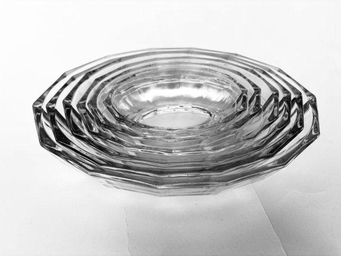 Val Saint Lambert - Charles Graffart & René Delvenne - Set, Antiek en Kunst, Kunst | Designobjecten