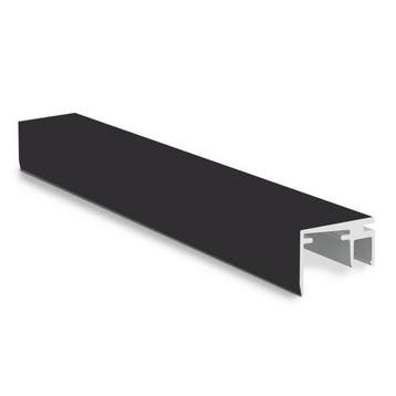Glazen balustrade vloermontage 1.0kN Top Cover profielen-Zwa, Verzenden, Nieuw