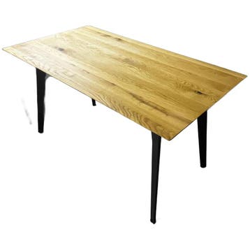 bert plantagie Eettafel V2009 - Ongebruikt, Huis en Inrichting, Verzenden, Zo goed als nieuw, Eikenhout, 100 tot 150 cm
