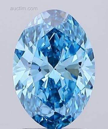 Diamant - 2.00 carat Ovaal geslepen geslepen..., Handtassen en Accessoires, Ophalen, Nieuw