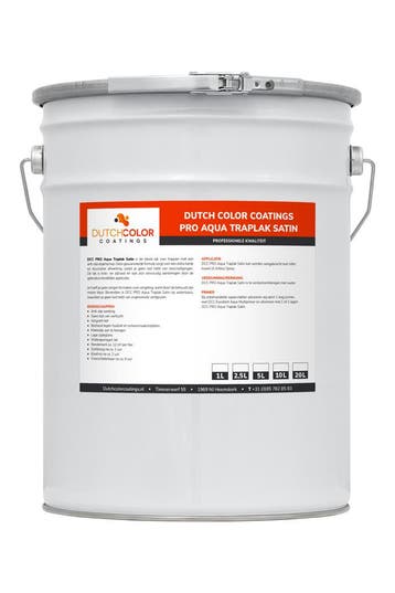 DCC PRO Aqua Traplak Satin Mengkleur 5L, Verzenden