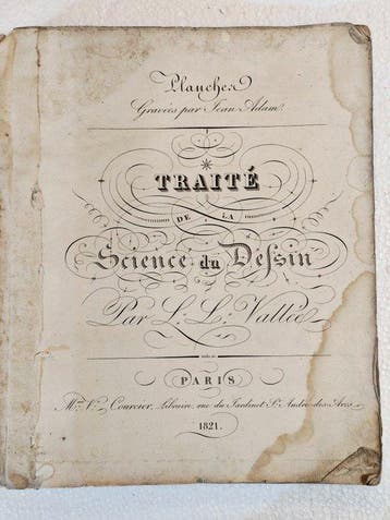 Jean Adam - Traité de la Science du Dessin 55 Planches -
