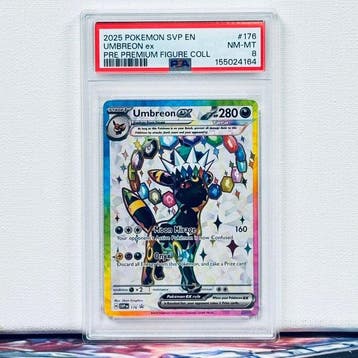 Pokémon Graded card - UMBREON ex #176 2025 POKEMON SVP EN, Nieuw