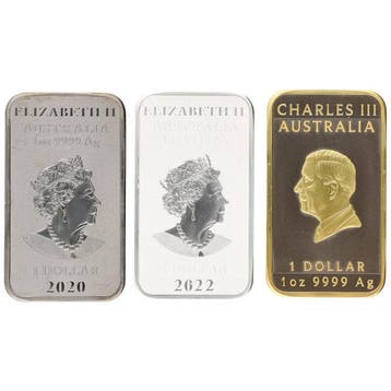 Australië. 1 Dollar 2020/2024 - Chinese Dragon 1 Oz (3
