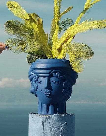 Ornement décoratif - Seletti - Vase Magna Graecia en terre, Antiek en Kunst, Kunst | Designobjecten