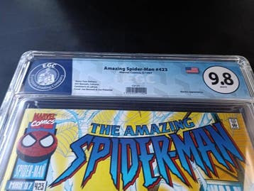 The Amazing Spider-Man #423 - EGC 9.8 - Electro-cuted! - 1