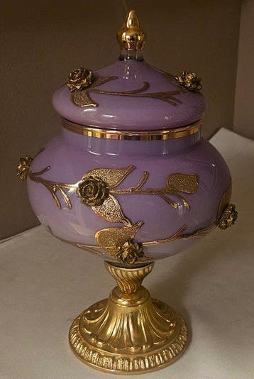 LAZZARINI antica cristalleria italiana - Urn - Prachtige