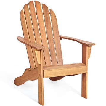 2dekans | Coast Buiten Hout Adirondack Stoel 69x88x103 cm -, Ophalen of Verzenden, Nieuw