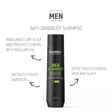 Goldwell Dualsenses For Men Anti-Dandruff Shampoo, Verzenden, Nieuw, Gel, Wax, Haarlak of Mousse