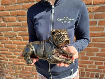 Beeld, English Bulldog 25cm - 0 cm - IJzer - 2026