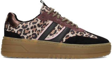 PS Poelman ANEMONE Dames Sneakers - Wit Met Roze Combinat..., Verzenden, Nieuw