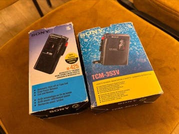 Sony - TCM-353V - M-425 / NOS / Draagbare bandrecorder, Nieuw
