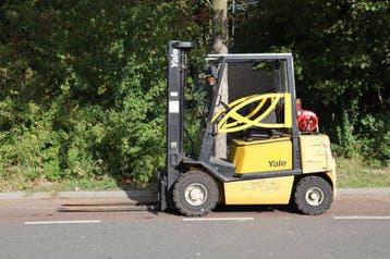Veiling: Heftruck Yale GLP25TF V2420 LPG 2460kg 3.83m 2003, Zakelijke goederen, Ophalen