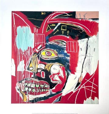 Jean-Michel Basquiat (1960-1988) - In This Case - Giclée -