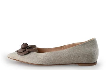 Roberto Festa Ballerinas in maat 37 Beige, Vêtements | Femmes, Verzenden, Ballerina's