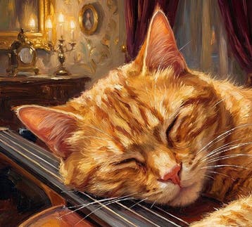 Kleury.art - [XL Canvas] Interlude on the Violin” by