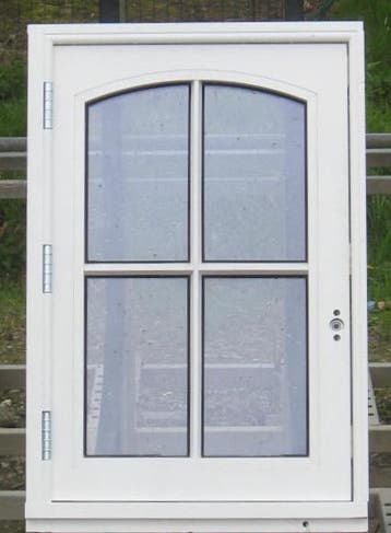 padoek houten raam , chassis , venster ,kozijn 59 x 88 wit, Minder dan 75 cm, Raamkozijn, Nieuw, Ophalen of Verzenden