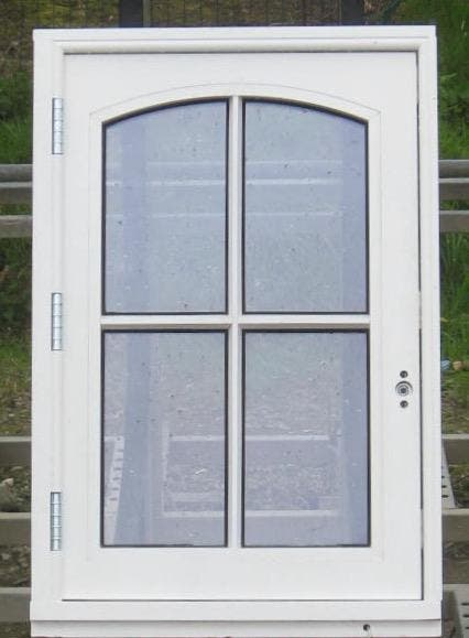 padoek houten raam , chassis , venster ,kozijn 59 x 88 wit, Bricolage & Construction, Châssis & Portes coulissantes, Enlèvement ou Envoi