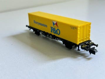 Minitrix N - 70147 - Wagon de marchandises pour trains, Nieuw