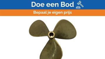 Bieden: USED Vetus P3B - 14X12R Propeller 3-Blade Brass Rig, Watersport en Boten, Ophalen of Verzenden, Nieuw