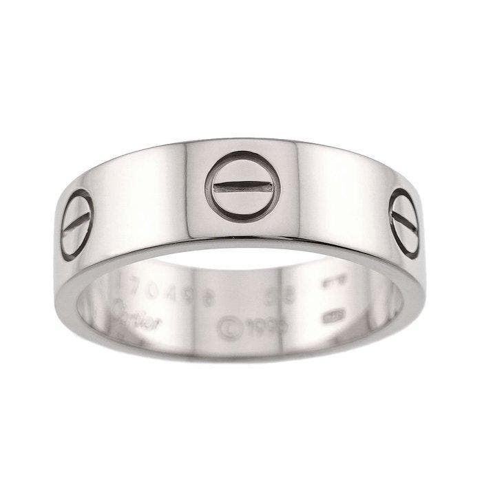 Cartier - Ring - 18 karaat Witgoud, Bijoux, Sacs & Beauté, Bagues