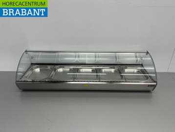 HCB Warmhoudvitrine 5 x 1/2 GN/gastronorm 85 liter 230V, Ophalen of Verzenden, Nieuw in verpakking
