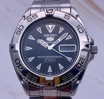 Seiko - Seiko 5 Automatic Day-Date - Zonder minimumprijs -
