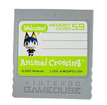 Animal Crossing Memory Card 59 blocks, Verzenden, Nieuw