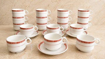 Villeroy & Boch - Service à café 18 tasses - Koffieservies