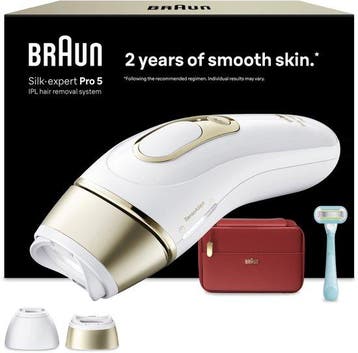 Braun IPL Silk·expert Pro 5 - IPL ontharingsapparaat - PL.., Verzenden, Nieuw