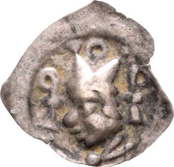 Vierzipfliger Pfennig Basel Bistum: Bischof Johann Iii vo..., Verzenden, België