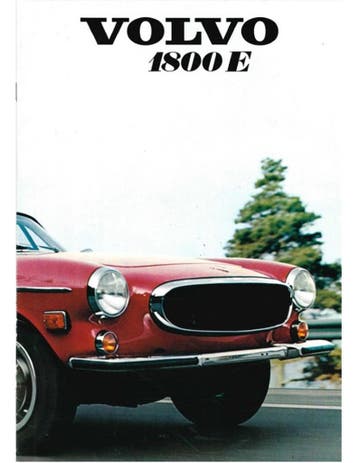 1970 VOLVO 1800 E BROCHURE FRANS, Ophalen of Verzenden, Nieuw