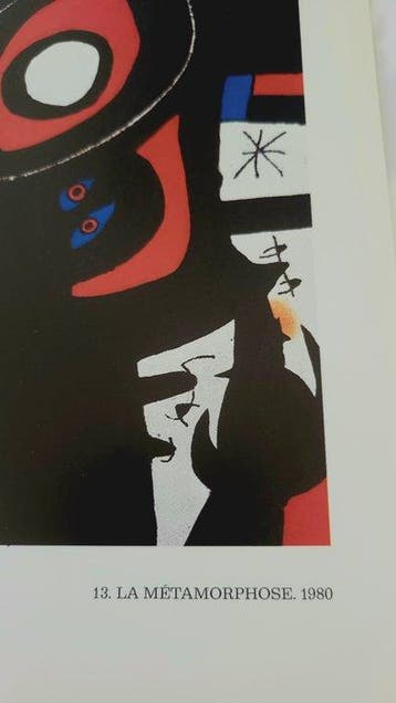 Joan Miro (1893-1983) - 2 Lithographies offset Maeght 1982