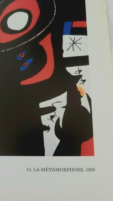 Joan Miro (1893-1983) - 2 Lithographies offset Maeght 1982, Antiek en Kunst, Antiek | Overige Antiek