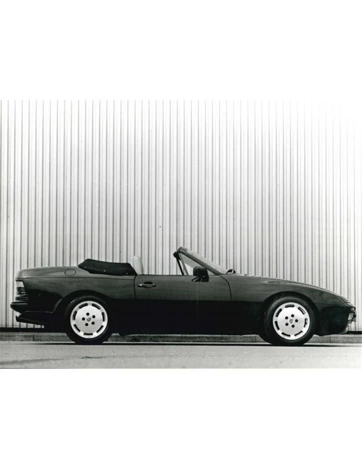 1989 PORSCHE 944 S2 CABRIO PERSFOTO, Boeken, Auto's | Folders en Tijdschriften, Ophalen of Verzenden