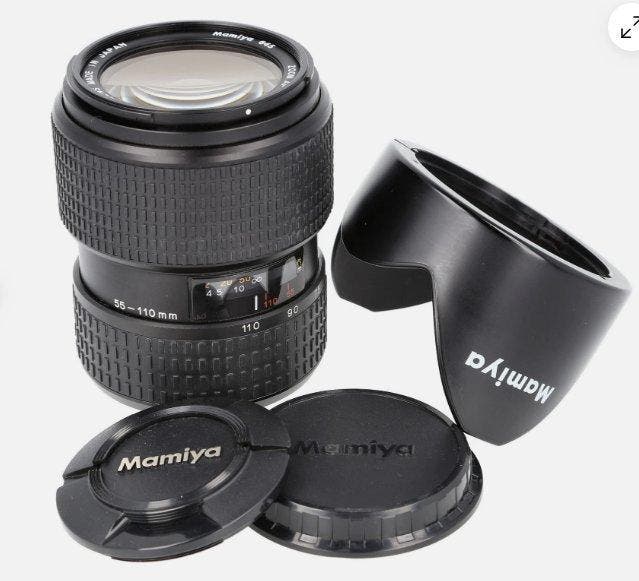 Mamiya Zoom AF 55-110mm 1:4.5 Zoomlens, Audio, Tv en Foto, Fotocamera's Analoog