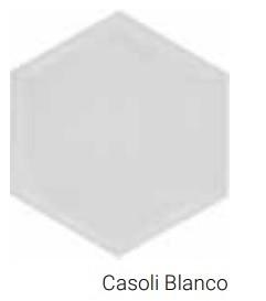 Small Collection  Hexagon Casoli Blanco / Hoogglans, Ophalen of Verzenden, Nieuw