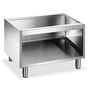Onderstel | MINIMA 600 | RVS | Open Kast | 800x510x580(h)mm, Verzenden