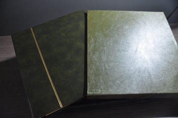 Accessoires Engeland - 2 lege luxe Lindner albums met, Postzegels en Munten, Gestempeld