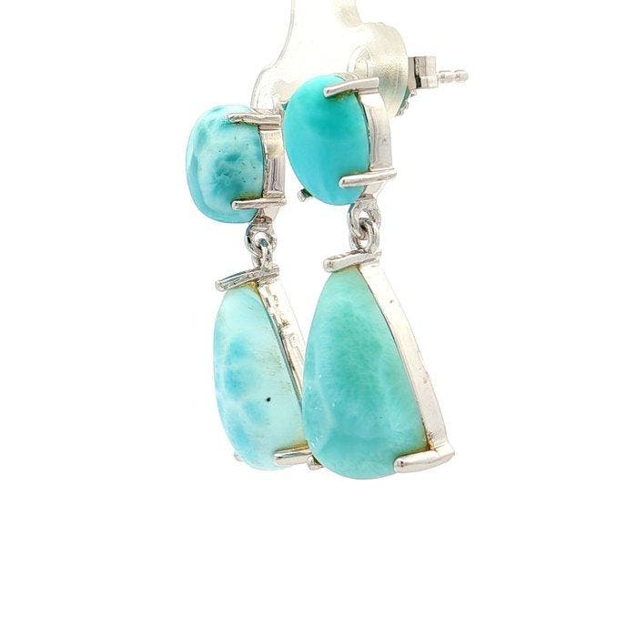 Zonder minimumprijs - Oorbellen Zilver - 13.04ct. tw. -, Bijoux, Sacs & Beauté, Boucles d'oreilles