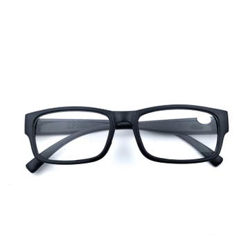 Leesbril Zwart +2.00 Unisex, Verzenden, Nieuw