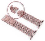 DrPhone KRL - Ketting Armband - Horlogeband - RVS Metalen, Verzenden, Nieuw