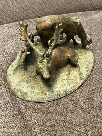 Bronze Wien - bronze - Buste, Jagt - 15 cm - Brons - 1900