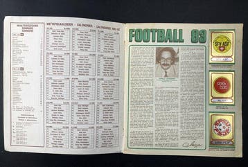 1982/83 Panini Original Complete Sticker Album Football 83