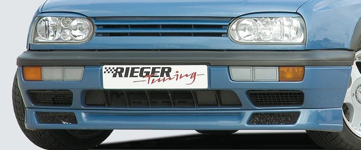 Rieger frontspoiler | Golf 3 - Cabrio, 5-drs., 3-drs. | stuk, Auto diversen, Tuning en Styling, Verzenden