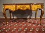 Bureau - Hout, Brons, Leder